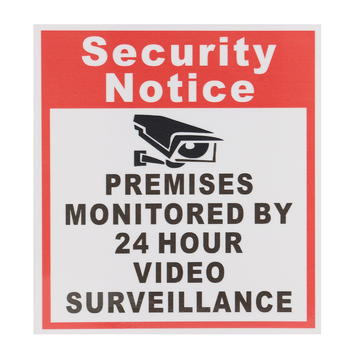 10Pcs-Camera-Video-Surveillance-Sign-Sticker-Security-Notice-Premises-Monitored-By-24-Hour-1094019