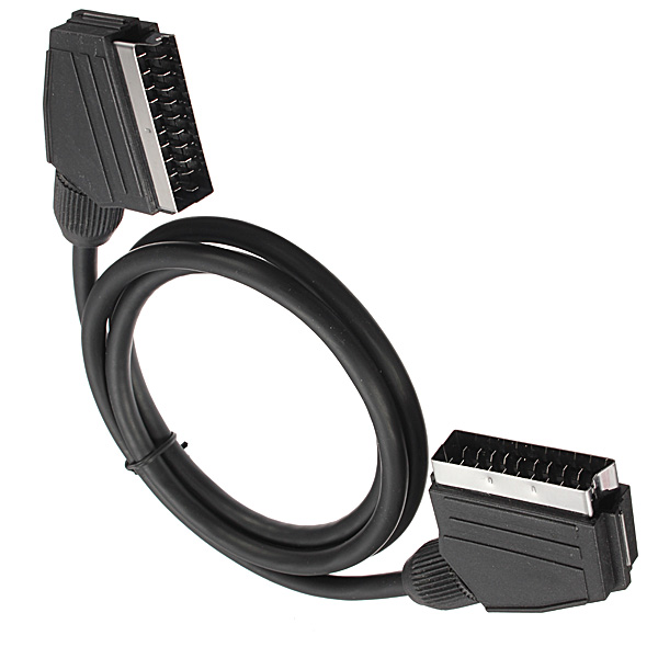 15m-21-Pin-Scart-Lead-Cable-Wire-Male-To-Male-For-Video-934991