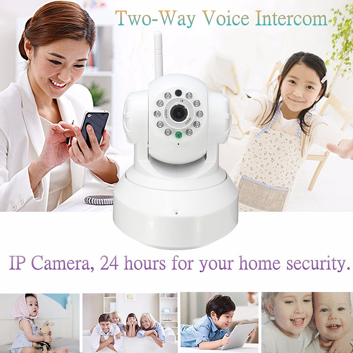 1MP-720P-Intelligent-Wireless-WiFi-IP-Camera-Security-WiFi-Night-Vision-Monitor-1243167