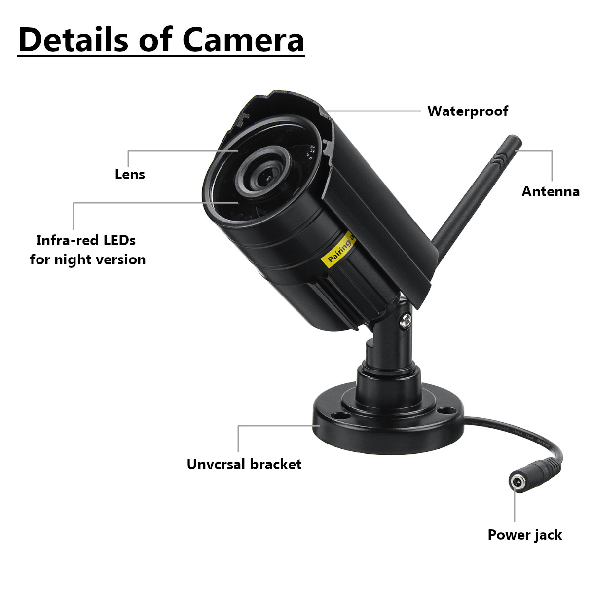 4Pcs-Digital-Wireless-CCTV-Camera-Waterproof-7inch-LCD-Monitor-DVR-Record-Home-Security-System-1448127