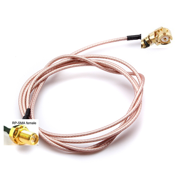 100cm-Extension-RP-SMA-Female-Bulkhead-To-UFL-IPX-Connector-Pigtail-Cable-979878