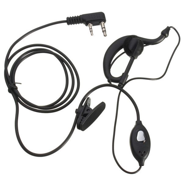 2-Pin-Security-Headset-Earpiece-Earphone-Mic-for-Motorola-Walkie-Talkie-Radio-996993