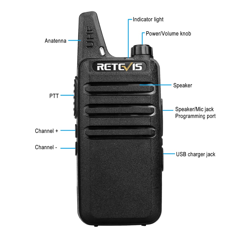 2Pcs-Retevis-RT22-Walkie-Talkie-Mini-Transceiver-UHF-2W-VOX-CTCSS-DCS-USB-Charging-Two-Way-Radio-Com-1419198