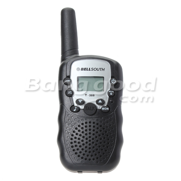 2pcs-T-388-05W-UHF-Auto-Multi-Channels-Mini-Radios-Walkie-Talkie-Black-916108