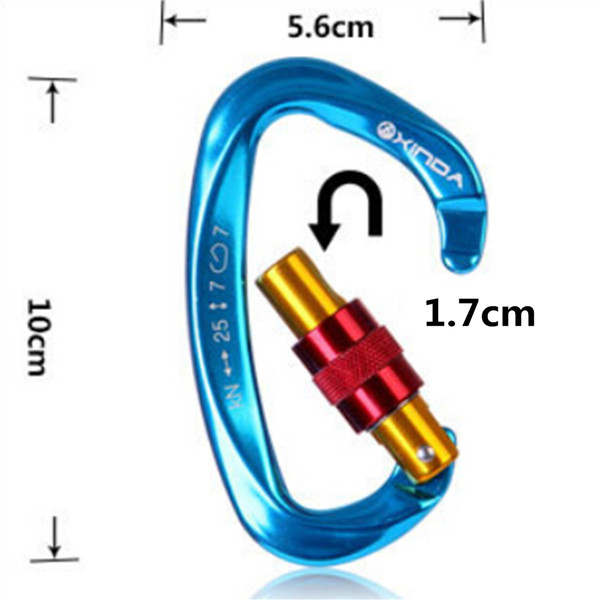 25KN-Aluminum-Alloy-D-Shape-Carabiner-Buckle-Climbing-Safety-Device-Tool-1080433