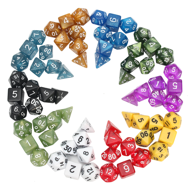 70-Pcs-Polyhedral-Dice-Board-RPG-Dice-Set-10-Colors-4D-6D-8D-10D-12D-20D-With-10-Bags-1220145