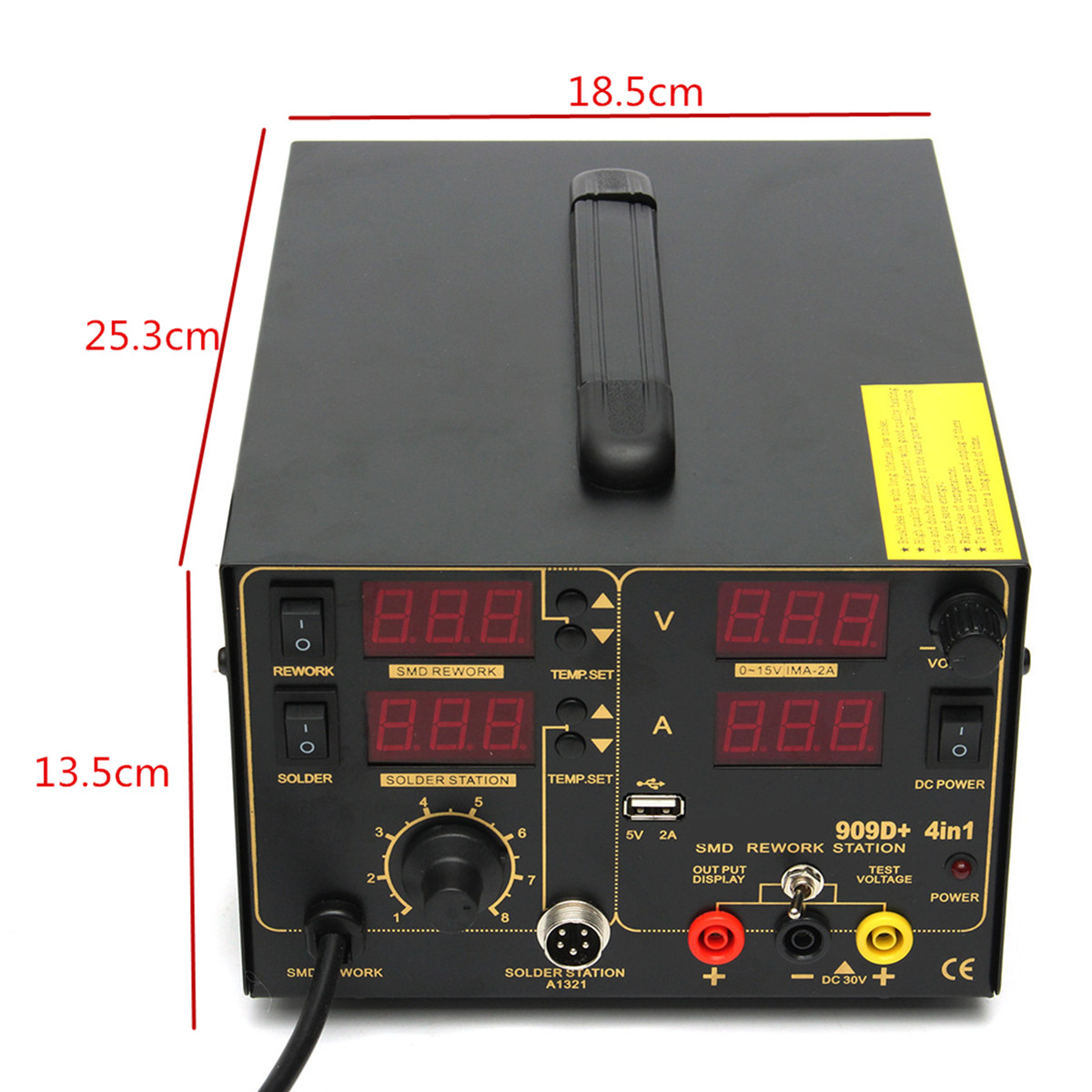 110V-800W-4-In-1-909D-Rework-Soldering-Station-Power-Supply-Hot-Heat-Air-Gun-Soldering-Iron-Kit-1206615