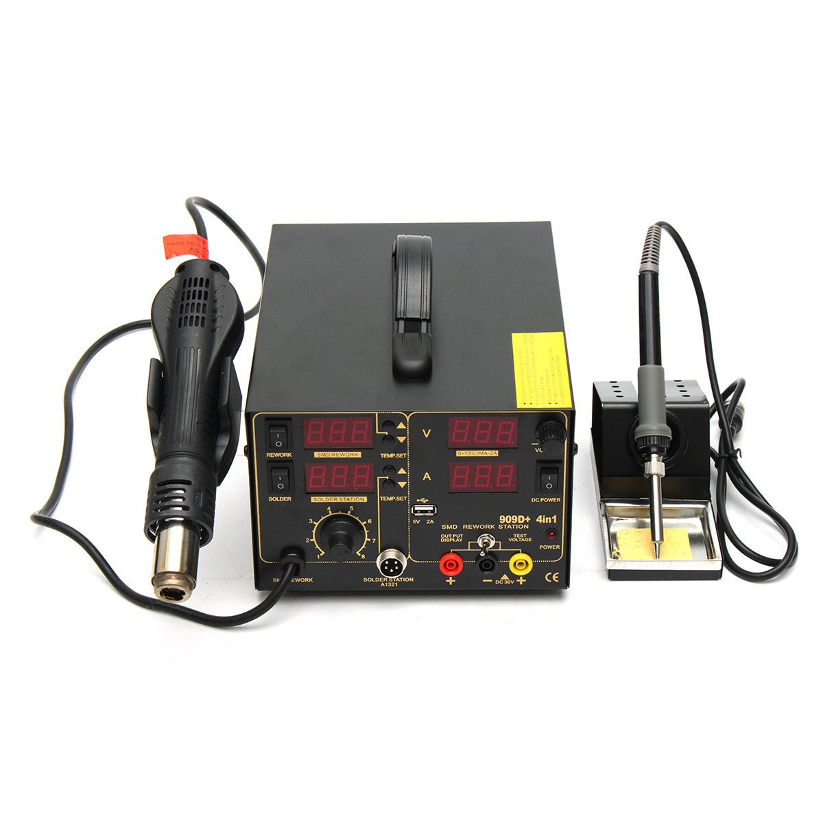 110V-800W-4-In-1-909D-Rework-Soldering-Station-Power-Supply-Hot-Heat-Air-Gun-Soldering-Iron-Kit-1206615