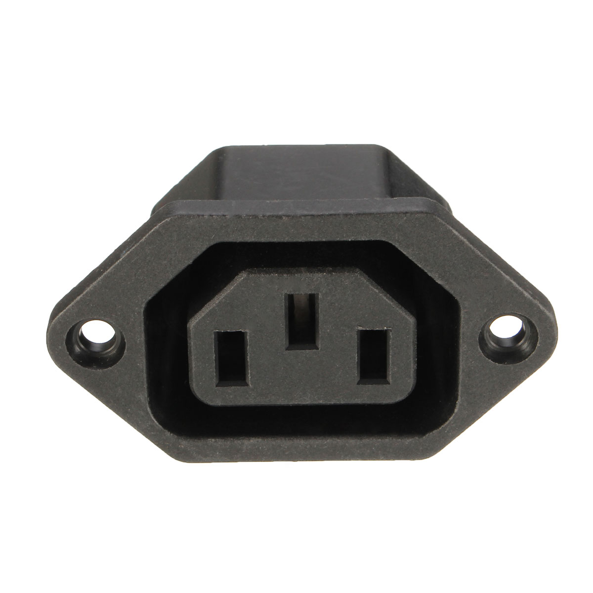 10pcs-Chassis-Female-15A250V-AC-IEC-Inline-Socket-Plug-Adapter-Mains-Power-Connector-1174099