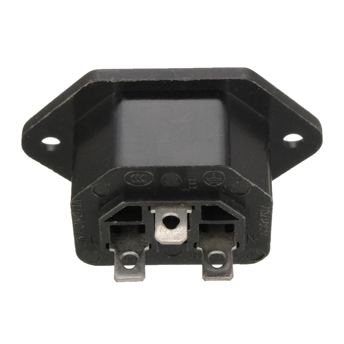 10pcs-Chassis-Female-15A250V-AC-IEC-Inline-Socket-Plug-Adapter-Mains-Power-Connector-1174099