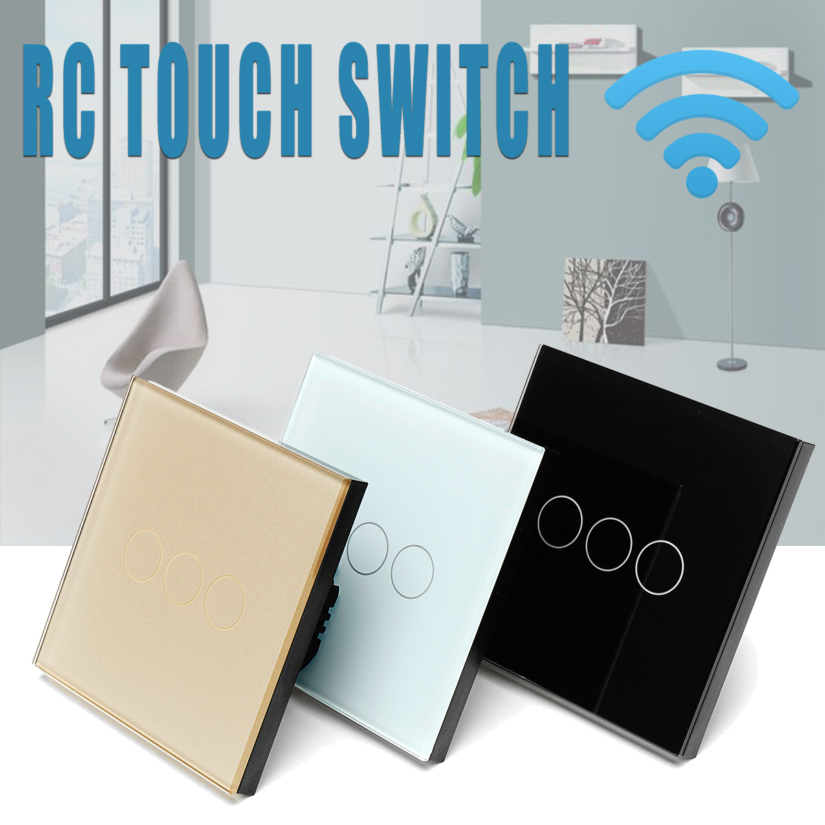 110-240V-Smart-Wifi-Light-Switch-Touch-Wall-Switch-Panel-Switches-3-Switches-in-1-Gang-AlexaEcho-1297612