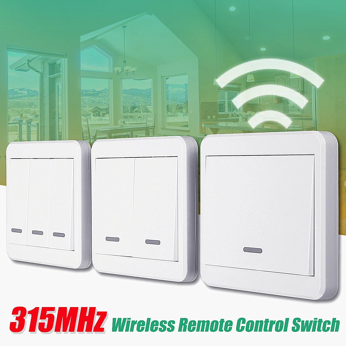 123-Way-Push-Button-Switch-Remote-Control-Switch-86-Wall-Panel-315MHz-Wireless-1334553