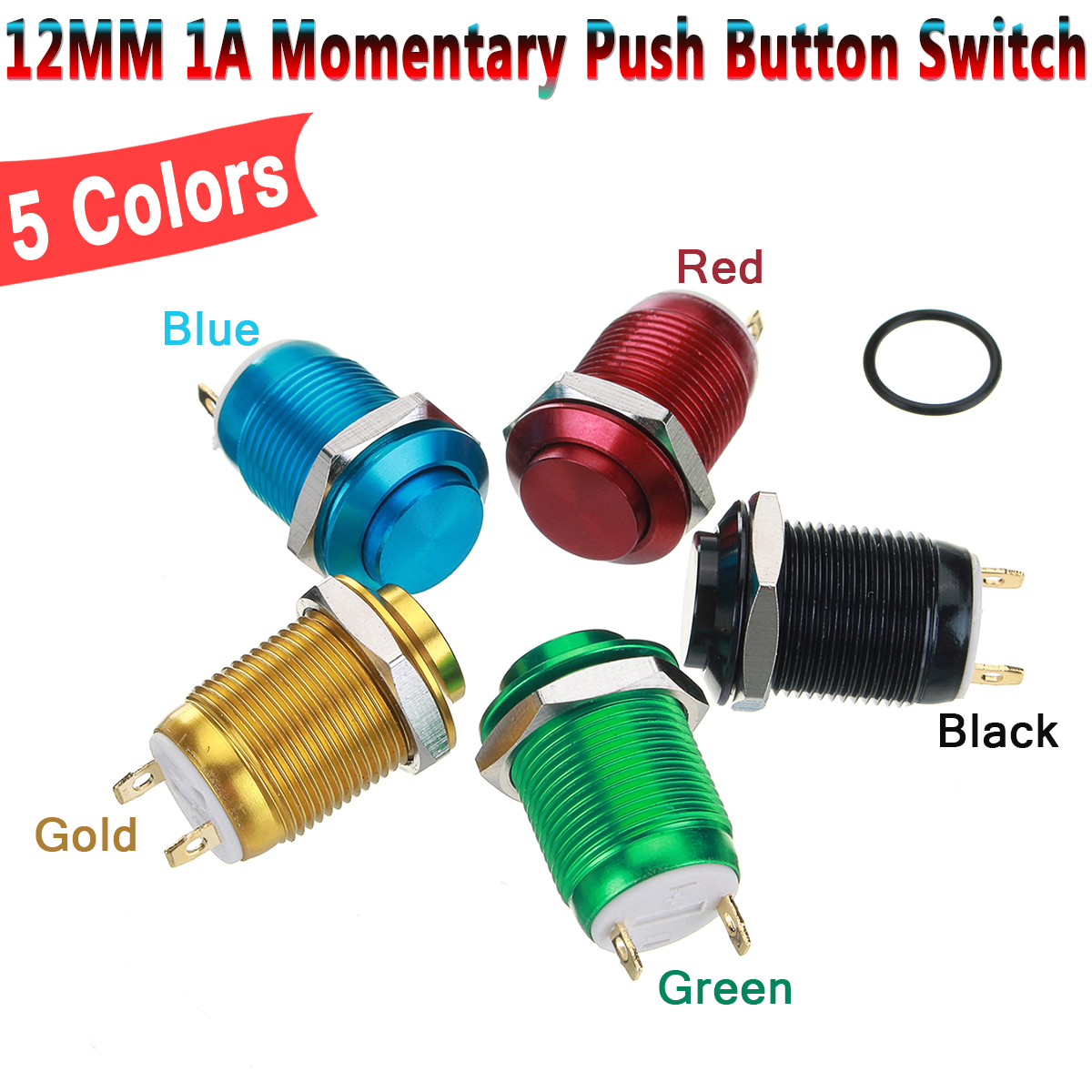 12V-2-Pins-Momentary-Push-Button-Switch-12mm-1A-Stainless-Steel-ON-OFF-Switch-1321152