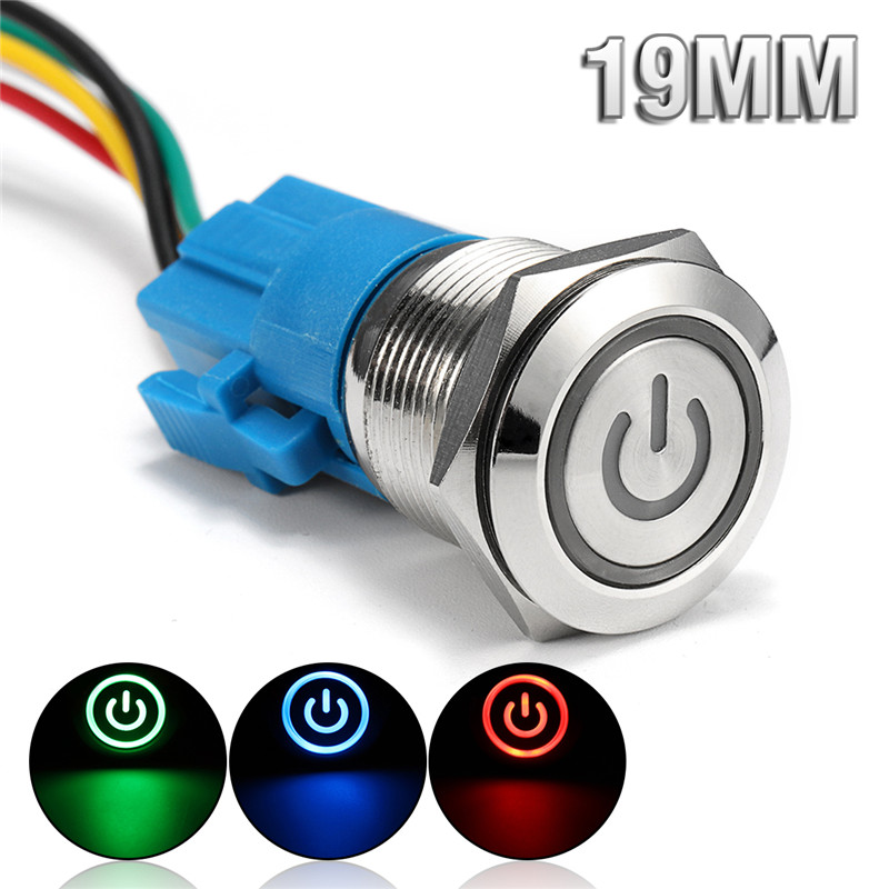 19mm-Metal-Self-locking-Switch-12V-LED-5Pin-ON-OFF-Push-Button-Switch-With-Wire-Waterproof-1363764