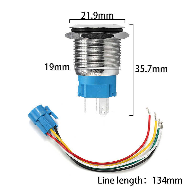 19mm-Metal-Self-locking-Switch-12V-LED-5Pin-ON-OFF-Push-Button-Switch-With-Wire-Waterproof-1363764
