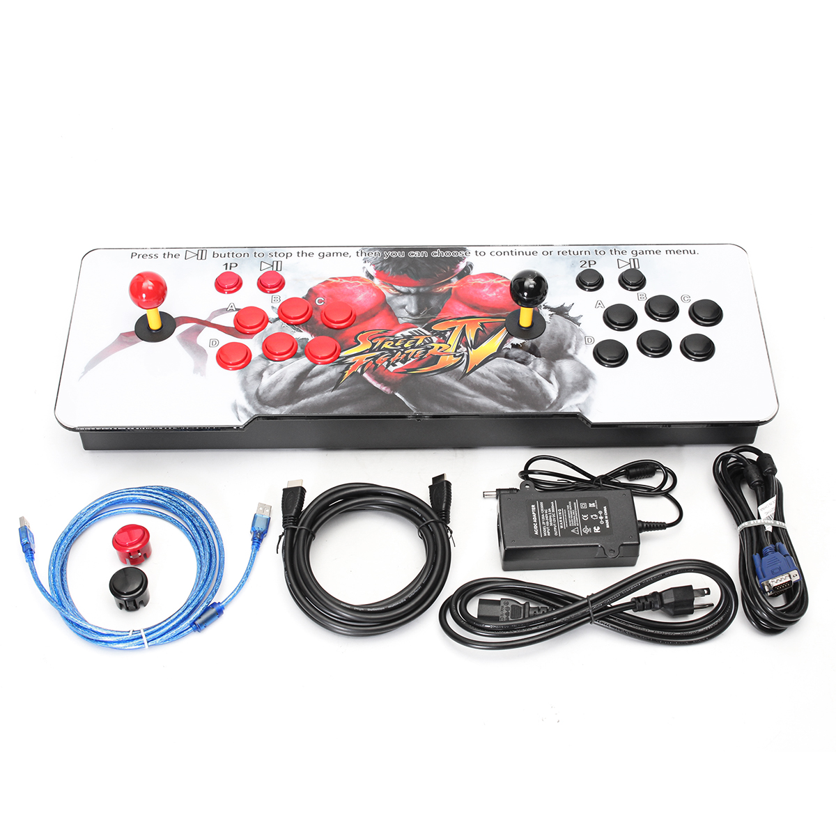1299-In-1-Arcade-Game-Console-Machine-Video-Games-With-Joystick-Key-VGAHDMIUSB-1310048