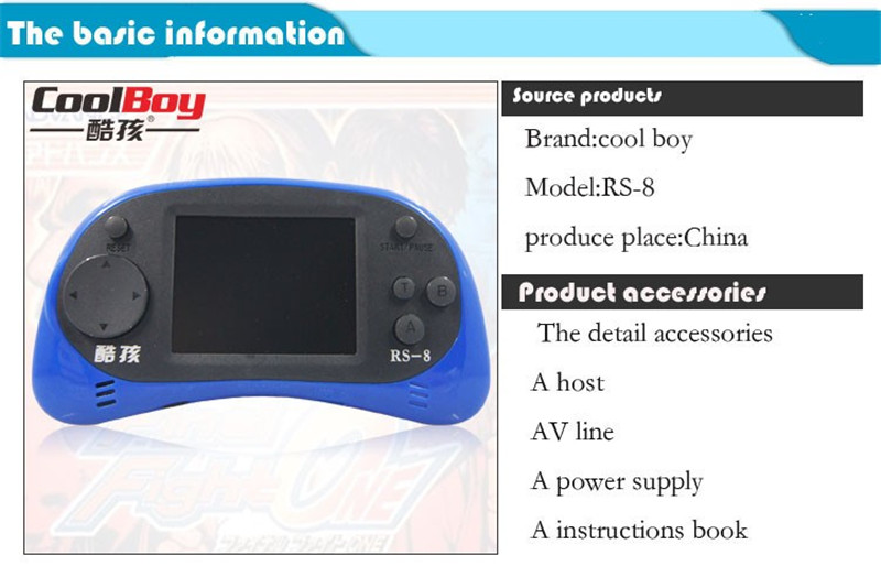 Coolboy-RS-8-8Bit-25inch-Screen-Built-in-260-Different-Classic-Games-Handheld-Game-Consoles-with-AV--1016294