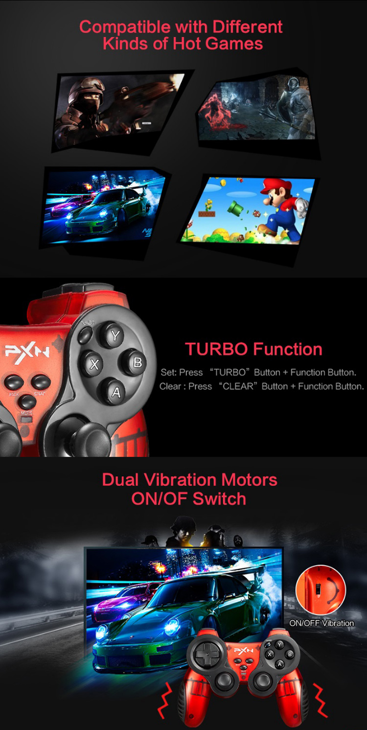 PXN-2902-Sword-24G-Wireless-Zero-Delay-Turbo-Dual-Vibration-Joystick-Gamepad-for-PS3-PC-1285091