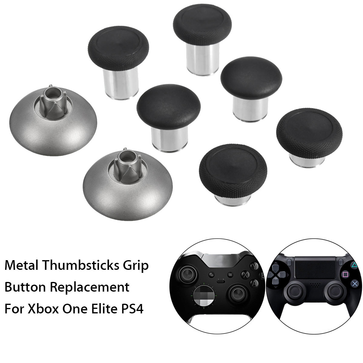 10Pcs-Metal-Controller-Thumbsticks-Buttons-Grip-Mod-Replacement-Kit-For-Xbox-one-Elite-For-Sony-Play-1414635