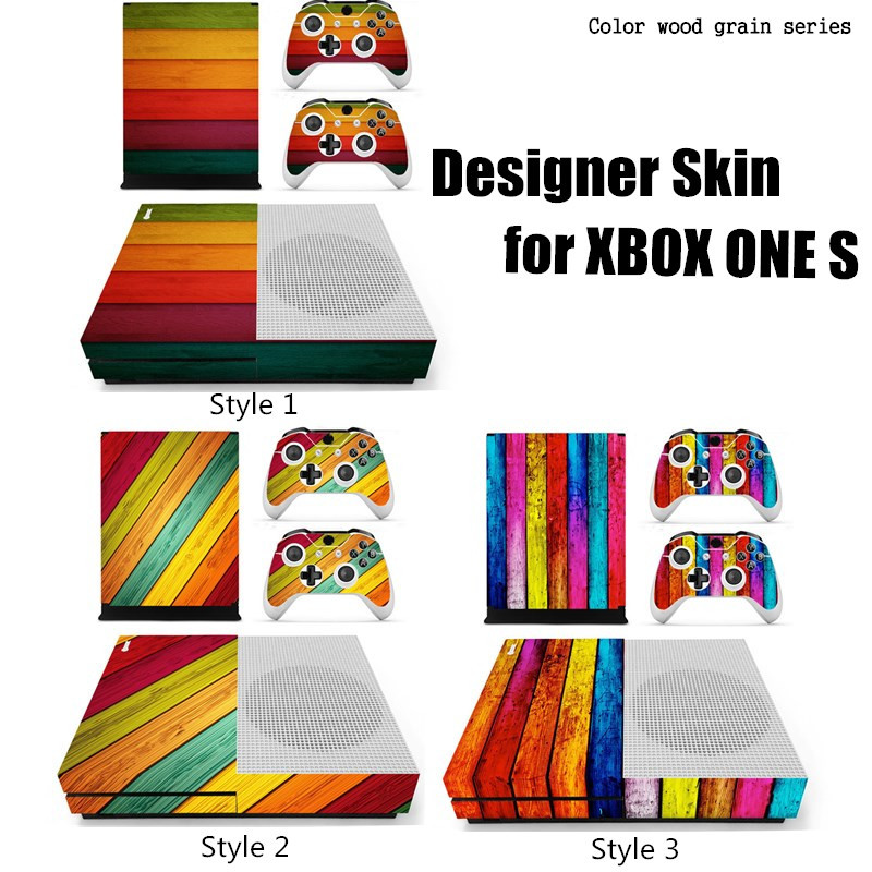 Designer-Skin-for-XBOX-ONE-S-Gaming-Console--2-Controller-Sticker-Decal-1106926