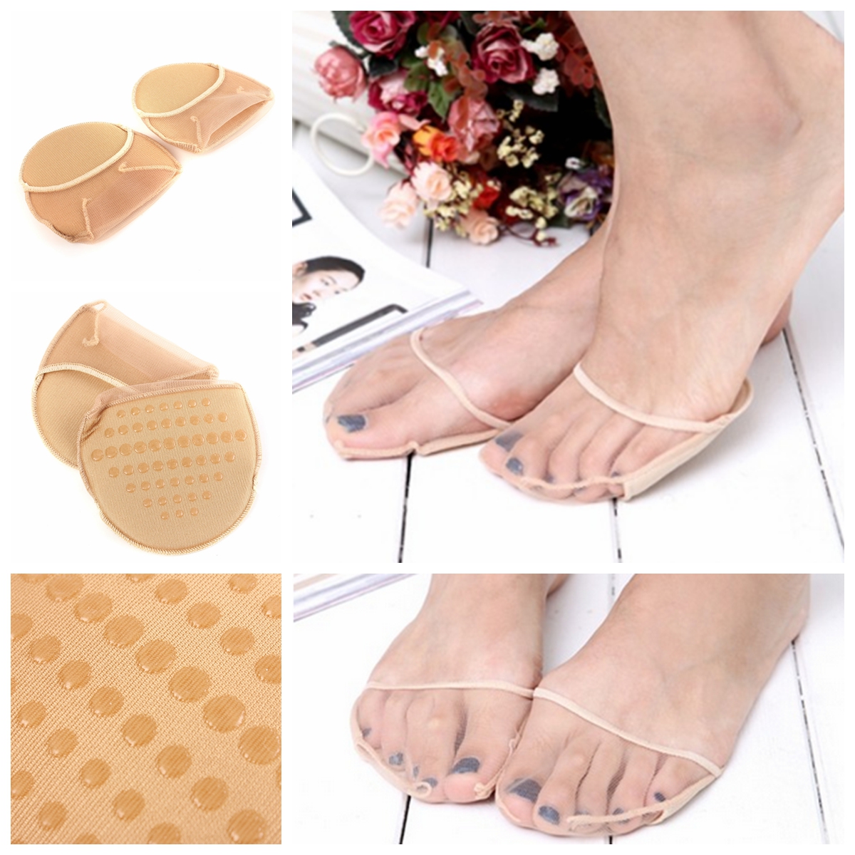 2-Cushion-Pads-Footful-Ball-of-Foot-Insoles-Gel-Pads-Cushion-Metatarsal-Sore-Forefoot-Support-1242142