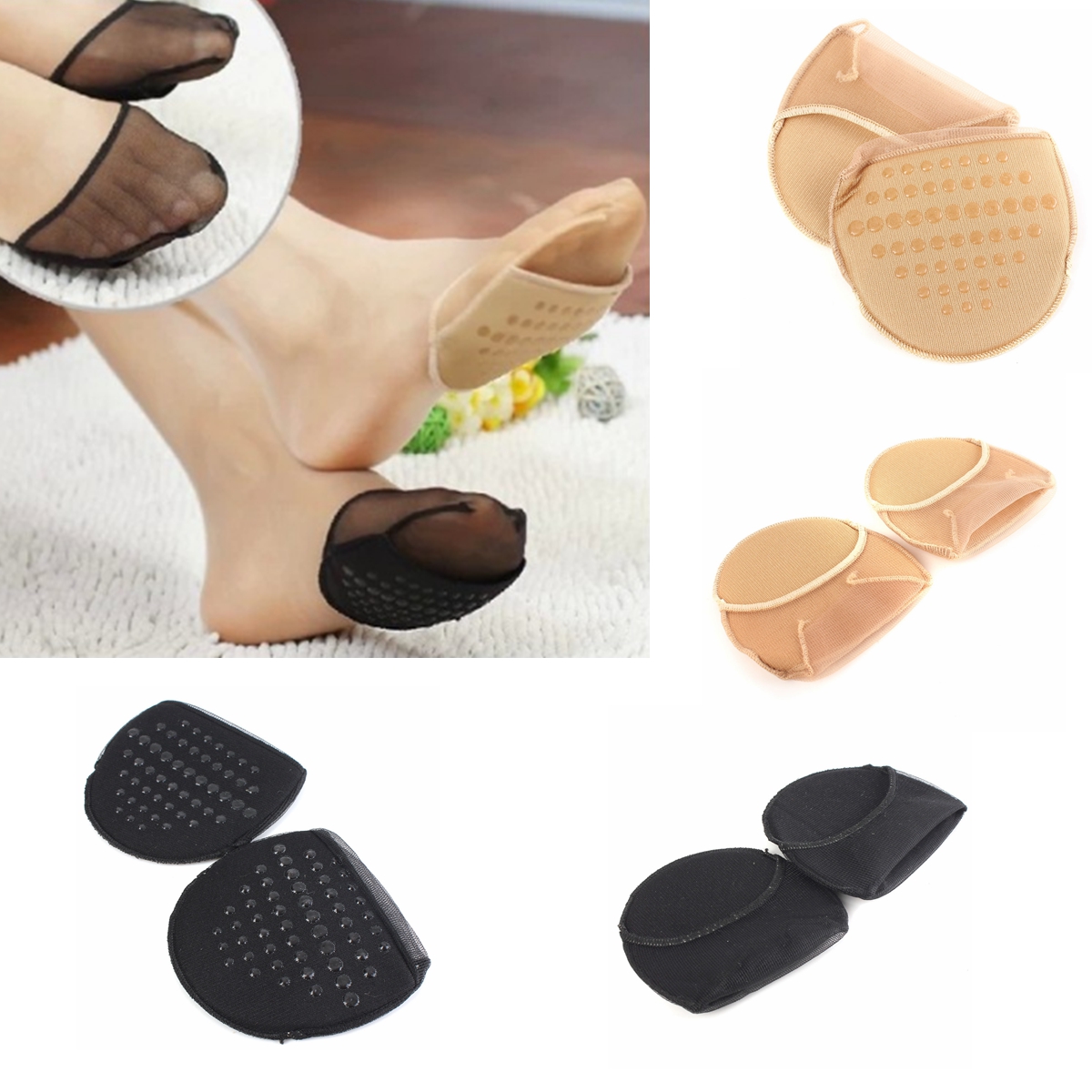 2-Cushion-Pads-Footful-Ball-of-Foot-Insoles-Gel-Pads-Cushion-Metatarsal-Sore-Forefoot-Support-1242142