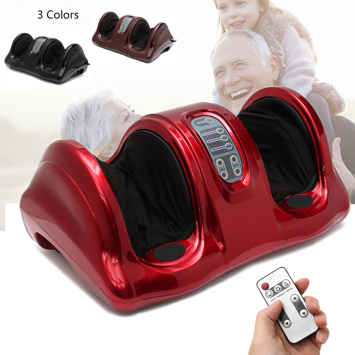 3D-Deluxe-Foot-Ankle-And-Calf-Massage-Health-Electric-Massager-Leg-Reflexology-1359150