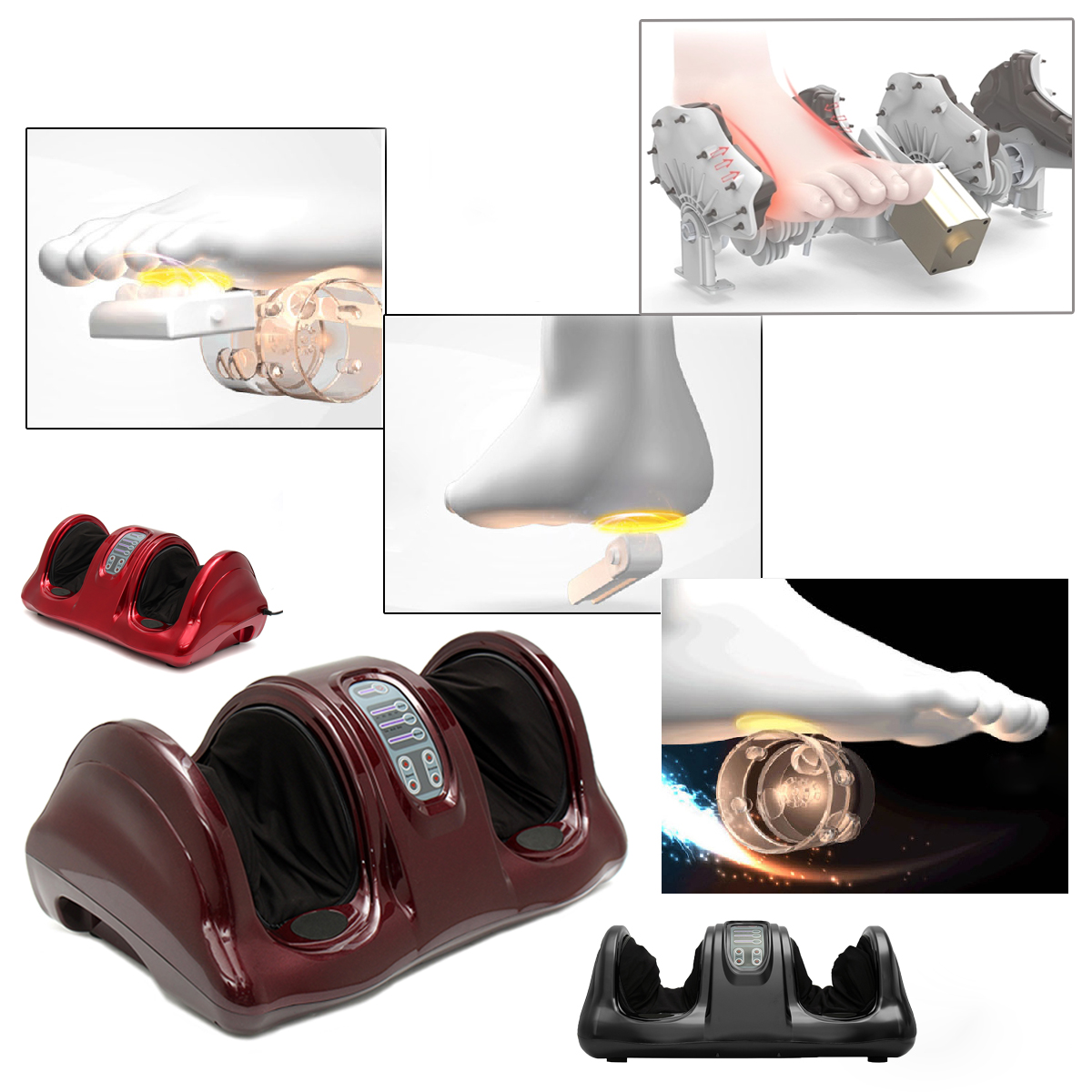 3D-Deluxe-Foot-Ankle-And-Calf-Massage-Health-Electric-Massager-Leg-Reflexology-1359150