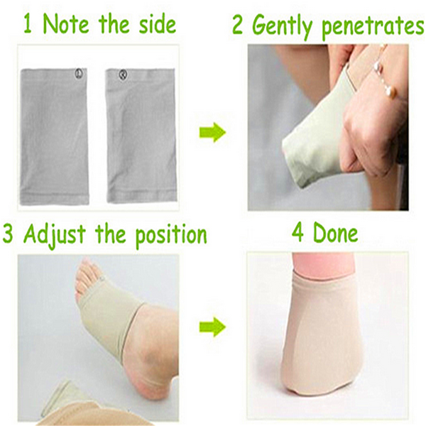 Stretchable-Ventilate-Silica-Gel-Platypodia-Corrector-Foot-Care-Support-Cushion-Pain-Relif-996088