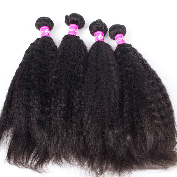 1-Bundle-Kinky-Straight-100-Brazilian-Human-Virgin-Hair-Extension-Weave-Bundles-Nature-Color-1176050