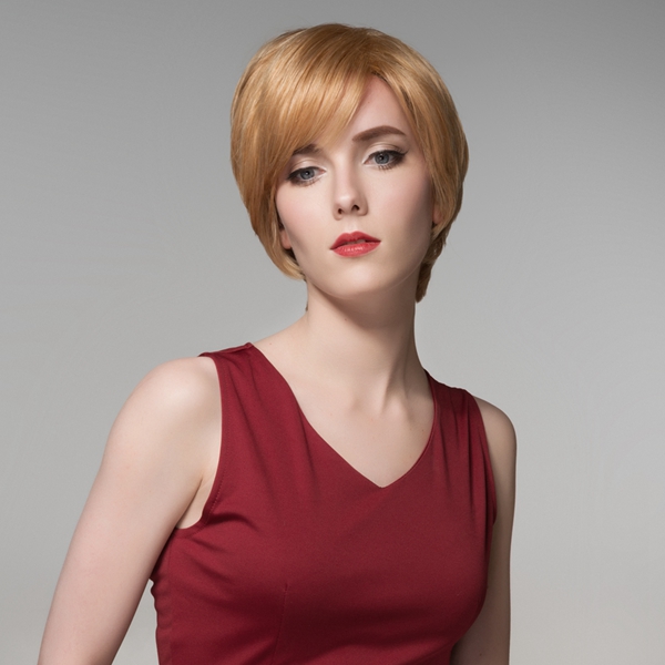 12-Colors-Straight-Short-Side-Bang-Human-Hair-Wig-Virgin-Remy-Mono-Top-Capless-1070341