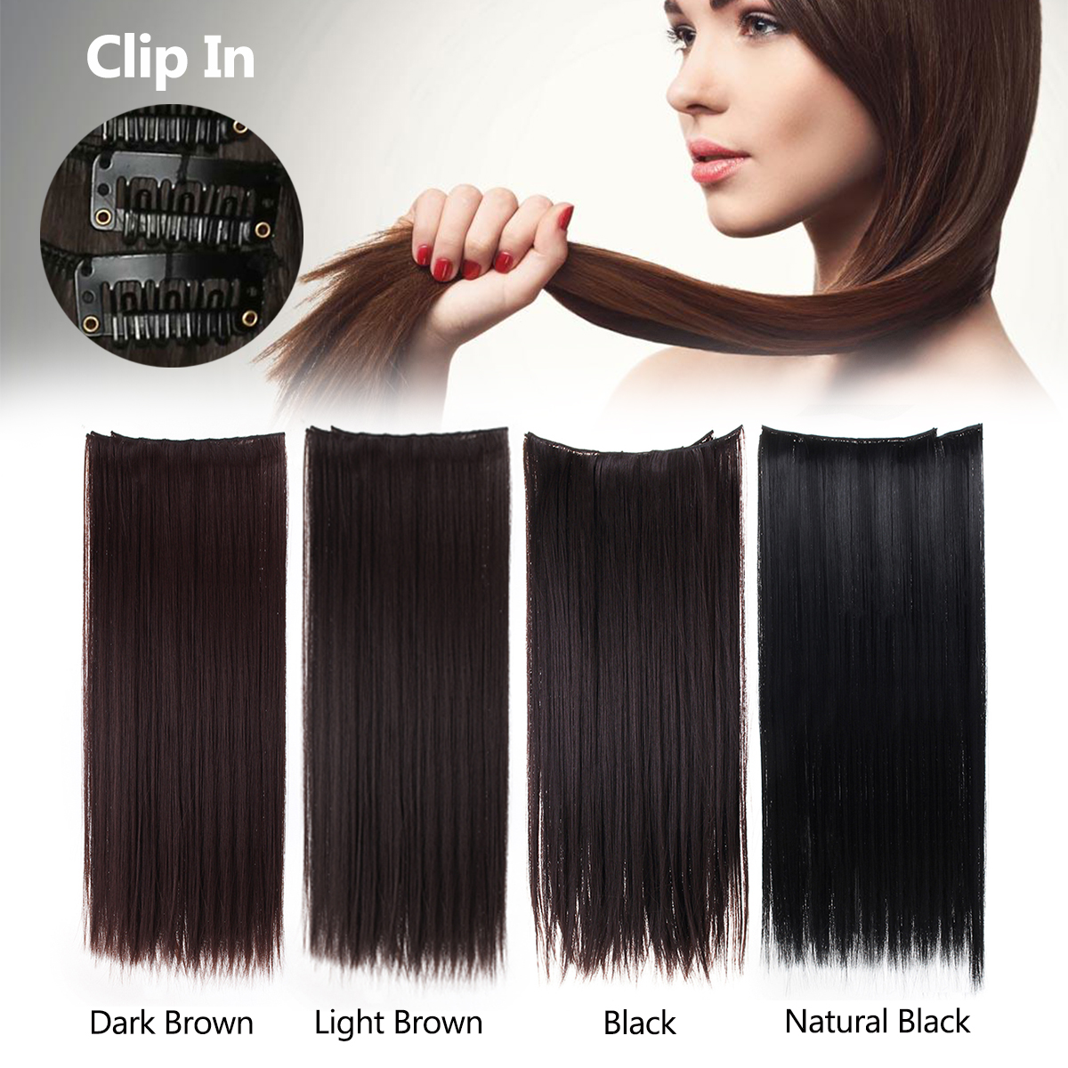 7Pcs-Clip-In-Synthetic-Chemical-Fiber-Human-Hair-Extensions-22-Long-Straight-1373137