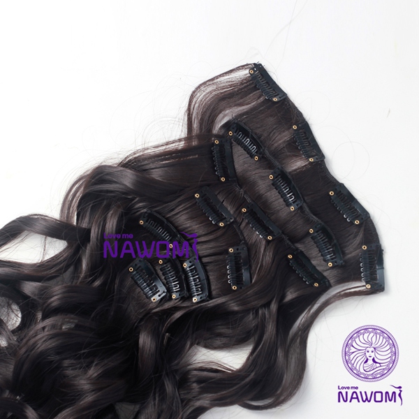 7Pcs-NAWOMI-Body-Wave-Heat-Resistant-Friendly-Clip-In-Synthetic-Hair-Extension-2165-Inch-4-Brown-994563