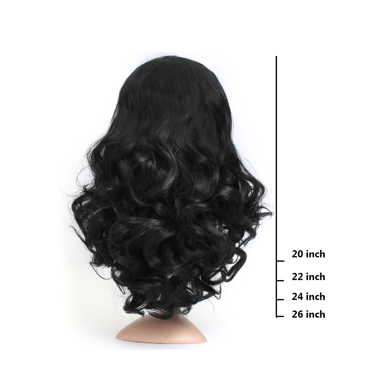 24-Lady-Wavy-Full-Lace-Front-Wig-Plucked-Fashion-Black-Hair-1301448