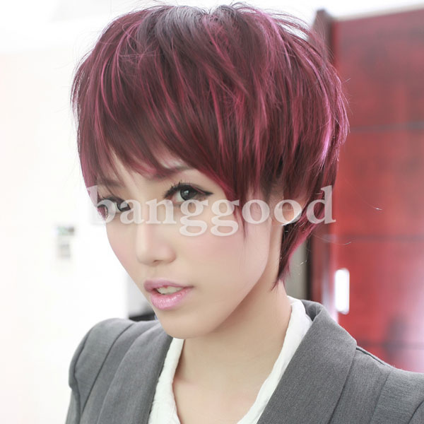 Wine-Red-Highlights-Individual-Oblique-Bangs-Wig-70237