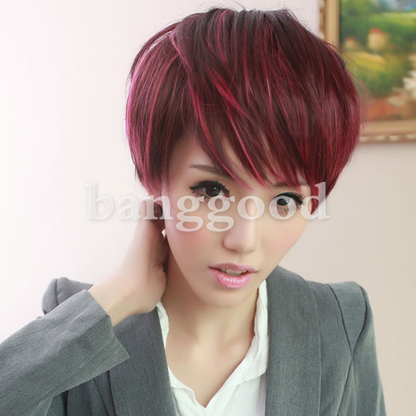 Wine-Red-Highlights-Individual-Oblique-Bangs-Wig-70237