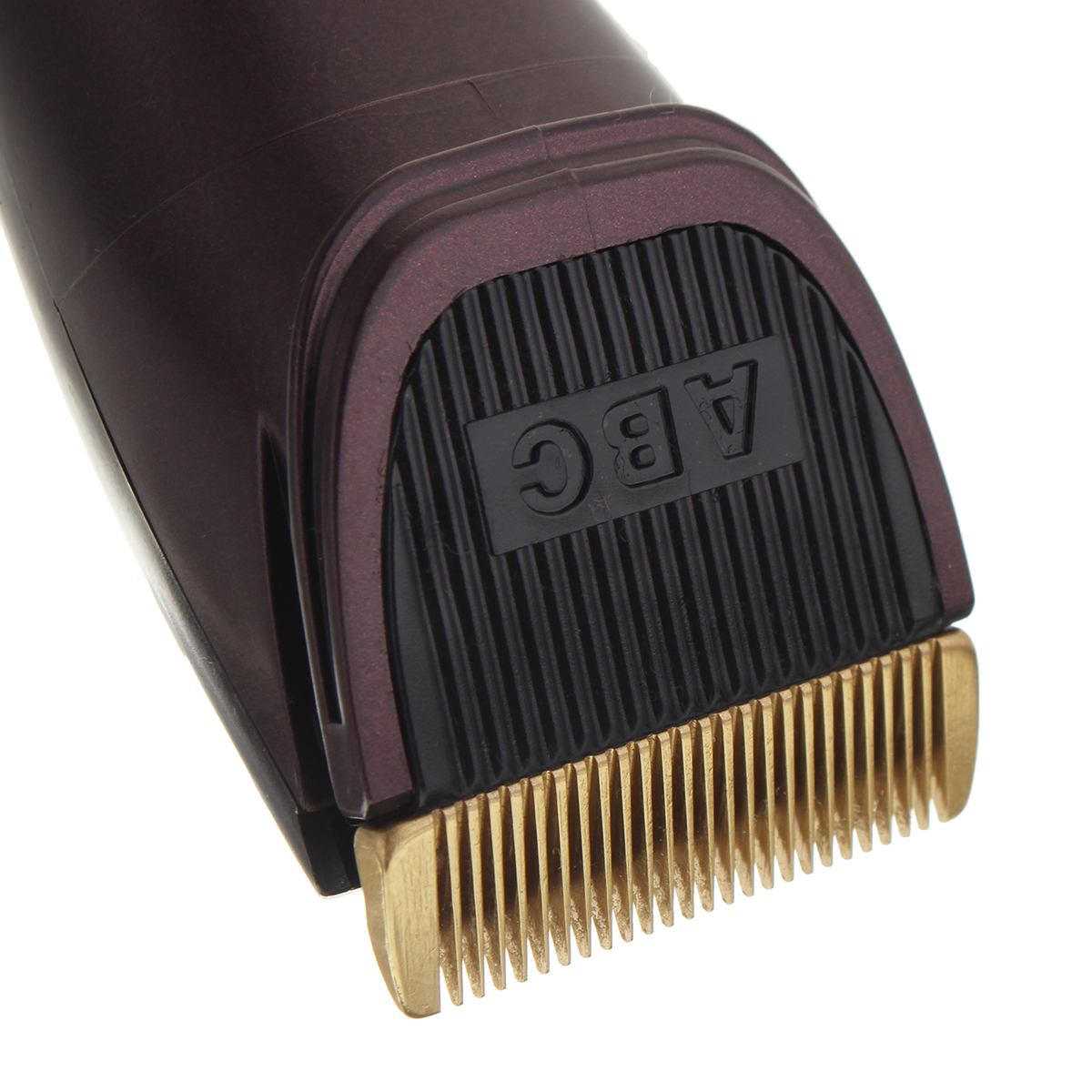 100V-240V-Electric-Hair-Clipper-Gold-Black-Charging-LCD-Display-Hair-Trimmer-With-Comb-1272013