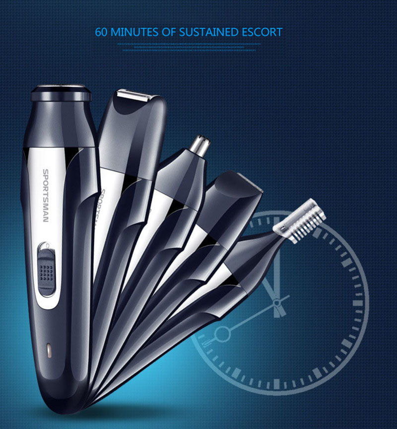 5-in-1-Electric-Hair-Clipper-Shaver-Nose-Hair-Trimmer-Eyebrow-Shaping-Knife-Waterproof-Body-1289265