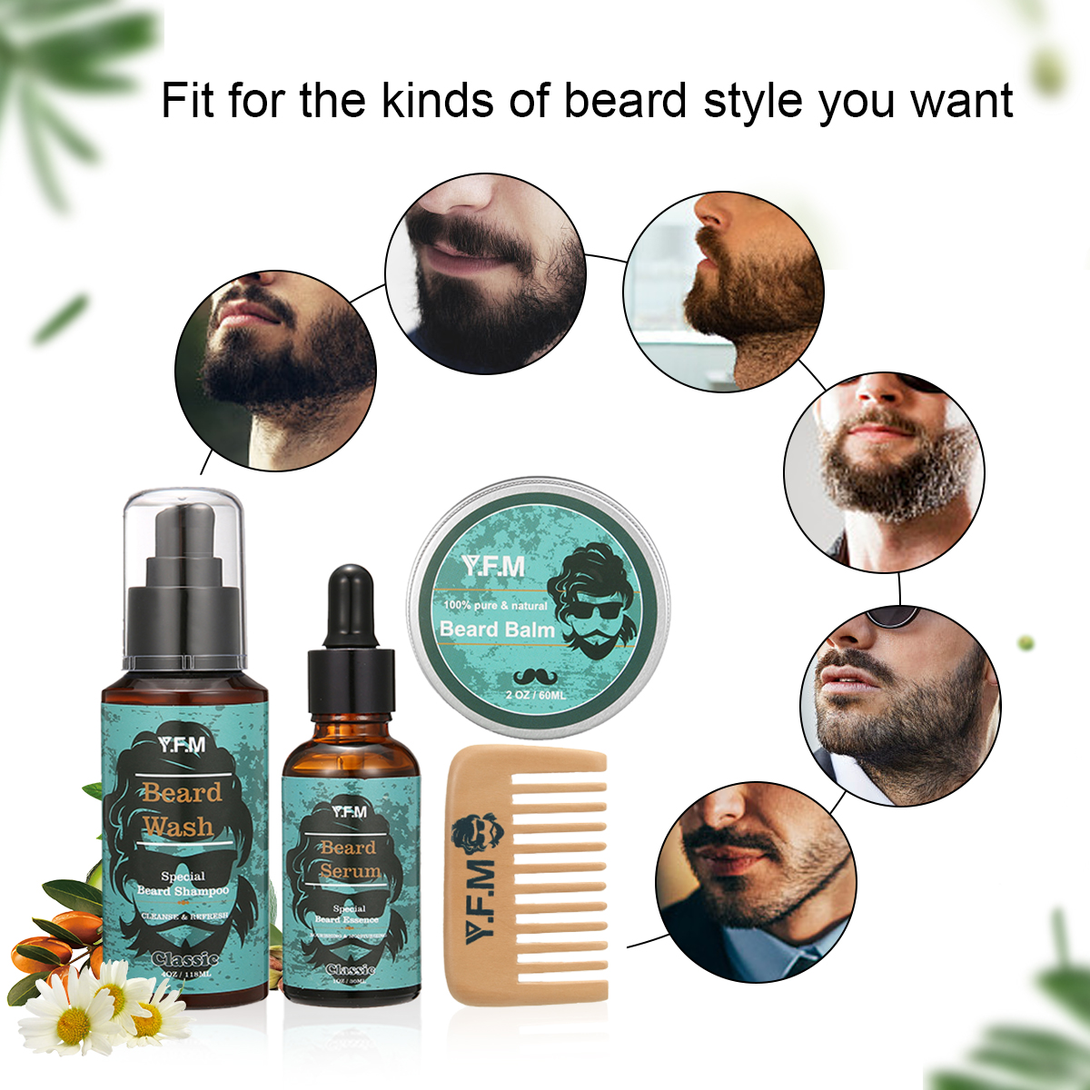 YFMreg-4-in-1-Organic-Beard-Growth-Oil-Balm-Shampoo-Serum-Comb-Kit-Styling-Tools-Mustache-Men-Care-V-1226409