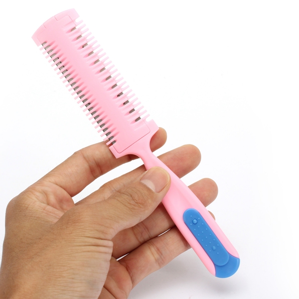 Barber-Hair-Cutter-Thinning-Shaper-Comb-Double-Razor-Blade-Trimmer-977178