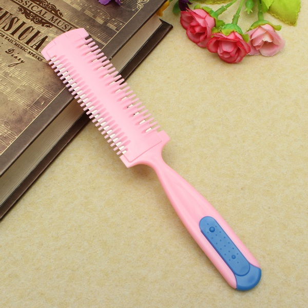 Barber-Hair-Cutter-Thinning-Shaper-Comb-Double-Razor-Blade-Trimmer-977178