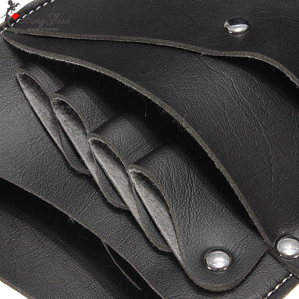 Black-Leather-Rivet-Scissors-Clips-Hairdressing-Holder-Case-65314