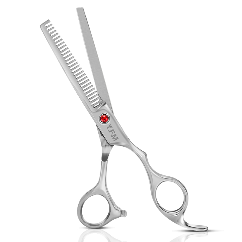 YFMreg-4Cr-6-Stainless-Steel-Hair-Scissors-Thinning-Cutting-Barber-Shears-Hairdressing-Hair-Styling--1250956