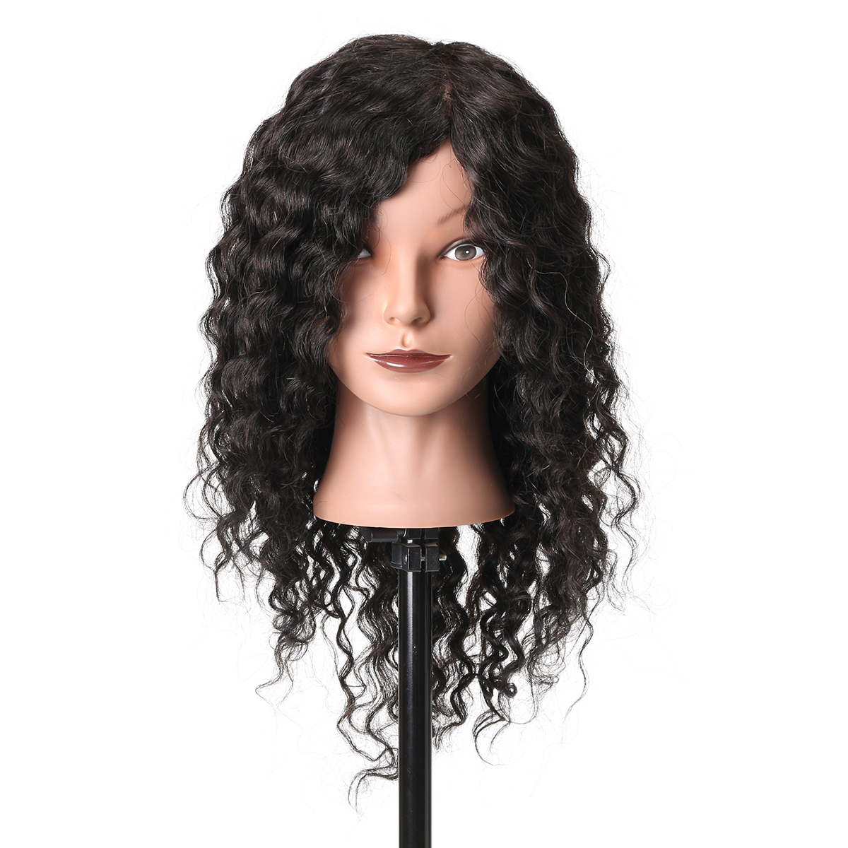 18-100-Real-Human-Hair-Salon-Hairdressing-Training-Practice-Mannequin-Head-1384713