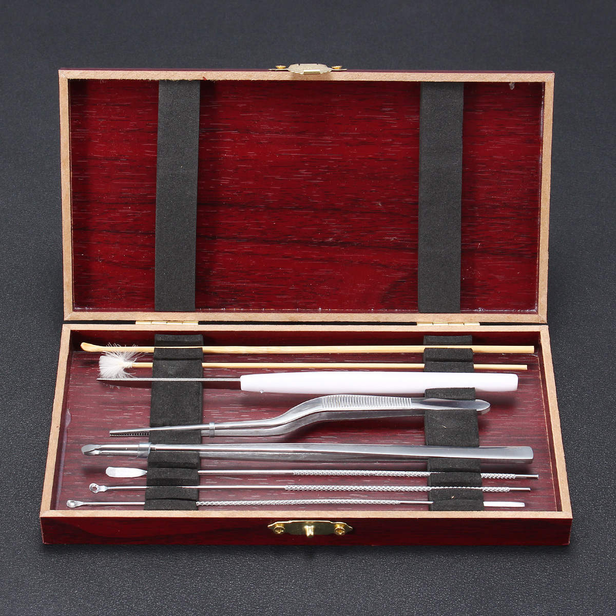 8pcs-Stainless-Steel-Wood-Ear-Pick-Wax-Removal-Dirt-Curette-Leaner-Kit-1136483