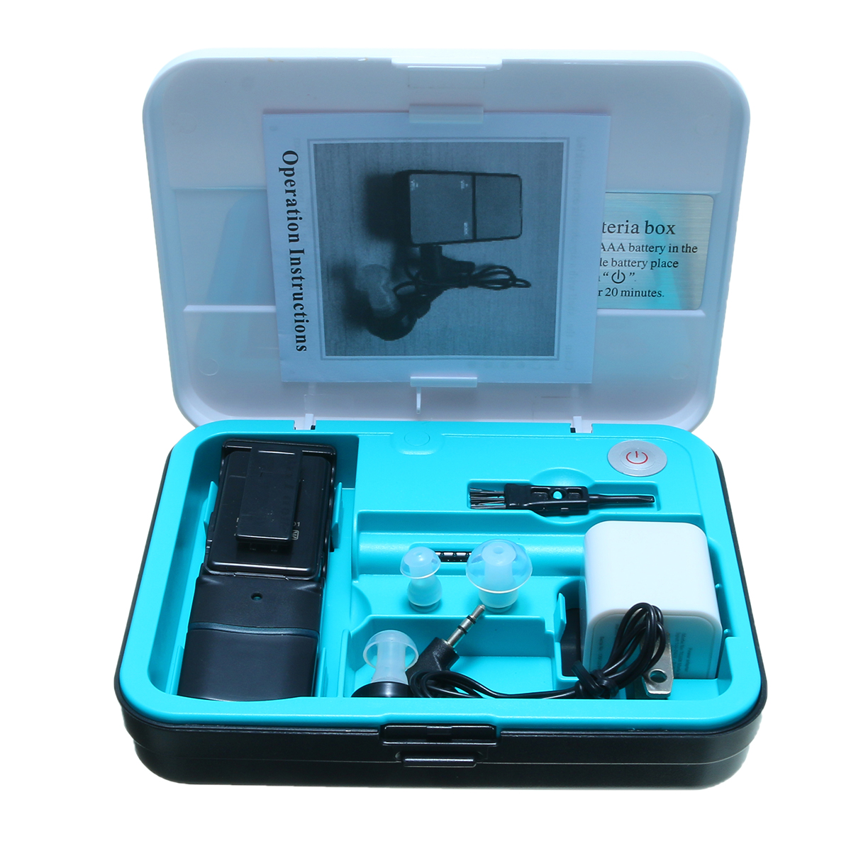 Digital-Rechargeable-Clip-on-Hearing-Aid-Ear-Kit-Anti-Bacteria-Sound-Voice-Amplifier-KXW-180C-1209358