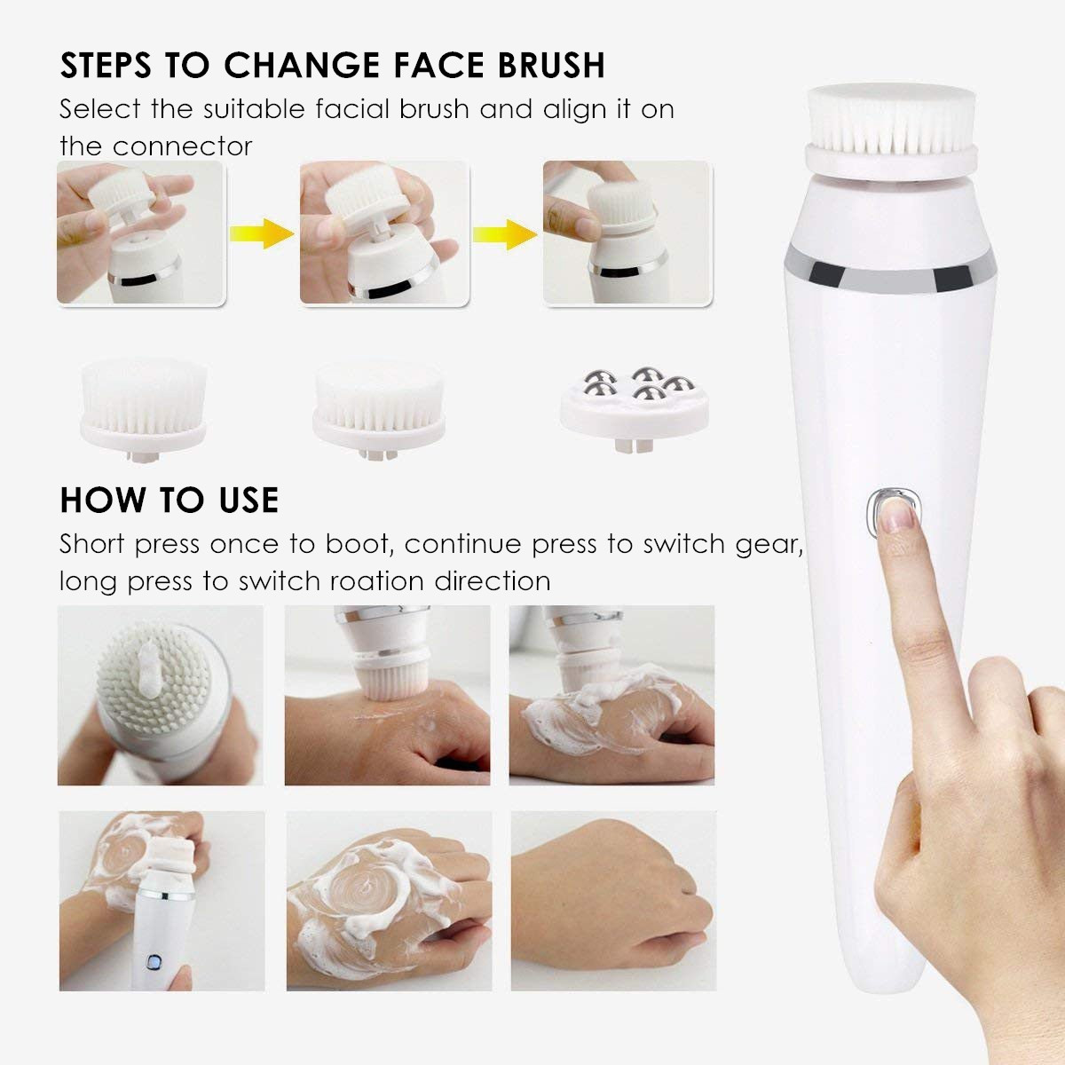 3-in-1-Waterproof-Electric-Facial-Cleansing-Brush-Set-USB-Rechargable-for-Face-Body-Exfoliating-Deep-1437924