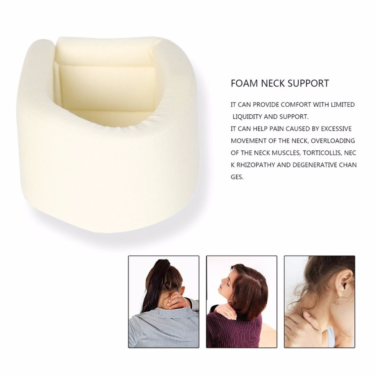Durable-Soft-Foam-Cervical-Collar-Neck-Support-Brace-Whiplash-Pain-Relief-First-Aid-1219787