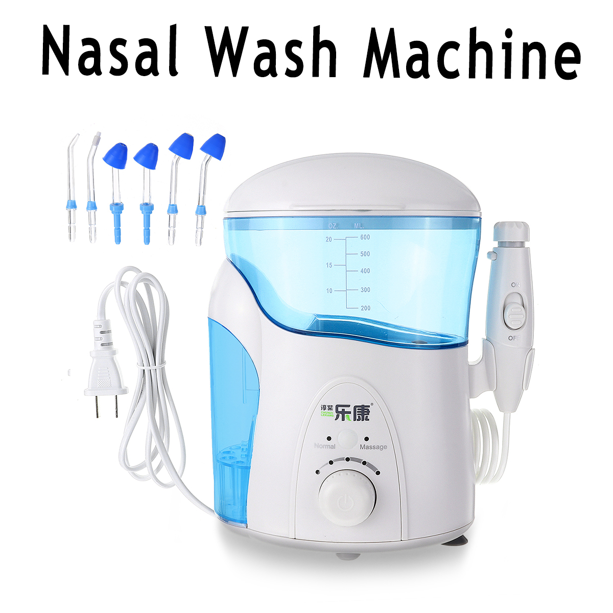 600ML-Electric-Nasal-Irrigator-Washing-Wash-Neti-Pot-Rinsing-Nose-Allergic-Irrigation-w-UV-Light-1400759
