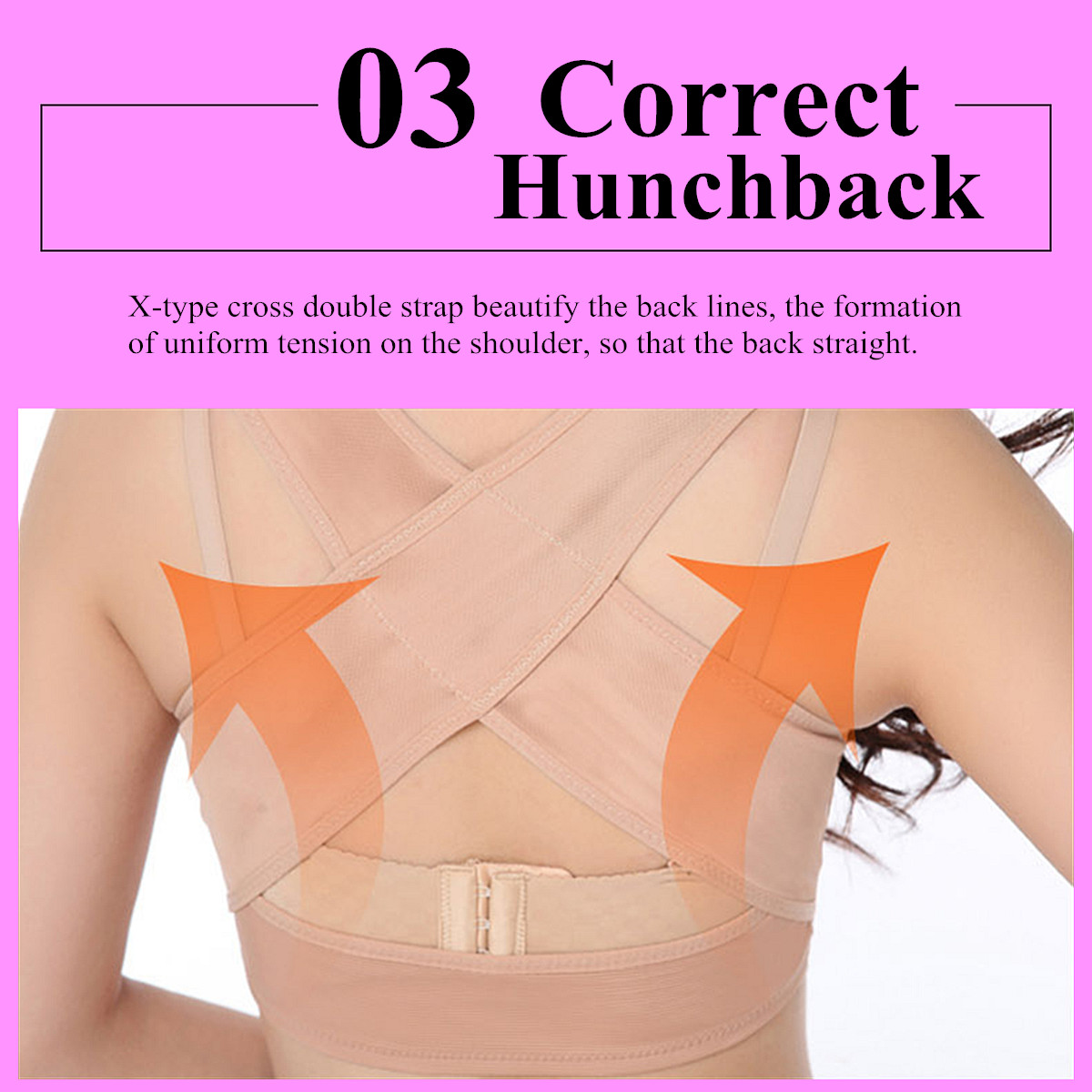Adjustable-Women-Chest-Brace-Humpback-Posture-Corrector-Orthotics-Back-Support-1203907